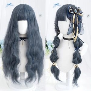 New Style Trends - Kawaii Long Wavy Purple Wig - Outfit Ideas