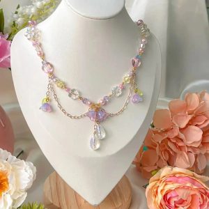 New Style Trends - Lily  Floral Necklace - Outfit Ideas
