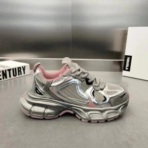 New Style Trends - Metallic Violet Edgy Chunky Sneakers - Outfit Ideas