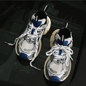 New Style Trends - Metallic Violet Edgy Chunky Sneakers - Outfit Ideas