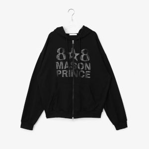 New Style Trends - Midnight Print Core Alt Edgy Hoodie - Outfit Ideas