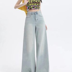 New Style Trends - Midnight Sway Flare Y2k Jeans - Outfit Ideas