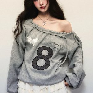 New Style Trends - Offbeat Bow Edgy Sweatshirt - Outfit Ideas