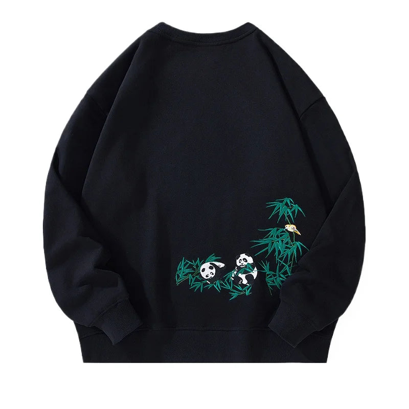 New Style Trends - Panda Grove Cozy Edgy Sweatshirt - Outfit Ideas