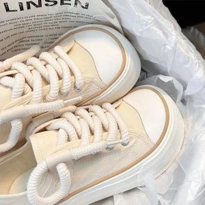 New Style Trends - Pastel Cute Pink Lace Up Footwear - Outfit Ideas
