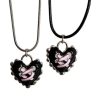 New Style Trends - Pastel Goth Dark Romance Corset Heart Necklace - Outfit Ideas