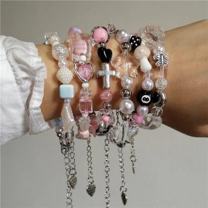 New Style Trends - Pastel Goth Dream Charm Bracelets - Outfit Ideas