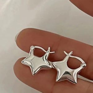 New Style Trends - Pentagram Needles Stud Earrings - Outfit Ideas