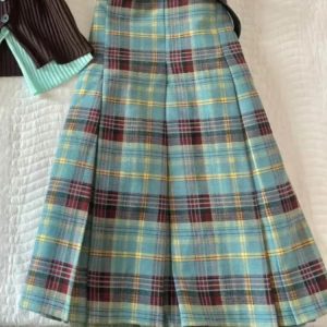 New Style Trends - Preppy Chic Layered Retro Outfit Set - Outfit Ideas