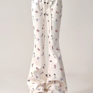 New Style Trends - Puppy Parade Lounge Coquette Pants - Outfit Ideas