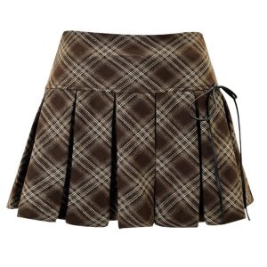 New Style Trends - Retro Autumn Sonata Pleated Skirt - Outfit Ideas