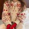 New Style Trends - Retro Cozy Nordic Zip Cardigan - Outfit Ideas