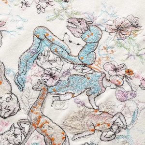New Style Trends - Retro Embroidery Knit Pullover - Outfit Ideas