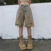 New Style Trends - Retro Hole Denim Shorts - Outfit Ideas