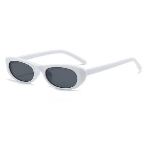New Style Trends - Retro Narrow Frame Cat Eye Sunglasses - Outfit Ideas