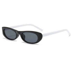 New Style Trends - Retro Narrow Frame Cat Eye Sunglasses - Outfit Ideas