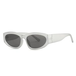 New Style Trends - Retro Oval Sunglasses - Outfit Ideas