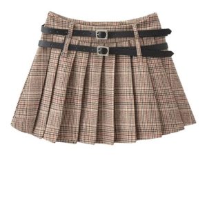New Style Trends - Retro Preppy Plaid Skirt - Outfit Ideas
