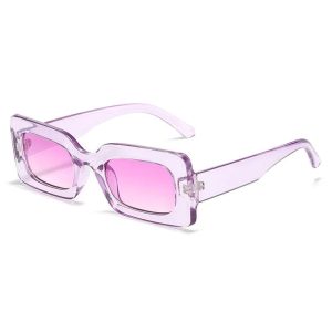 New Style Trends - Retro Purple Sunglasses - Outfit Ideas