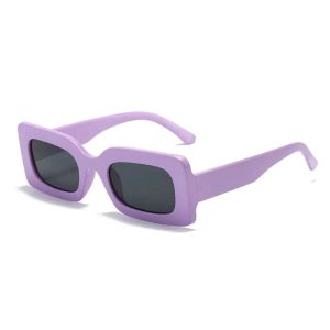 New Style Trends - Retro Purple Sunglasses - Outfit Ideas