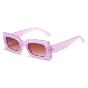 New Style Trends - Retro Purple Sunglasses - Outfit Ideas