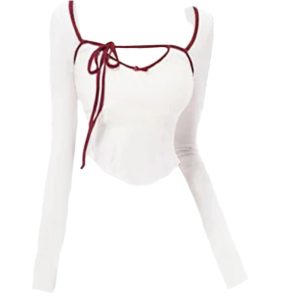 New Style Trends - Retro Square Collar Skinny Crop Tee + Skirt Set - Outfit Ideas
