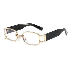 New Style Trends - Retro Square Small Sunglasses - Outfit Ideas