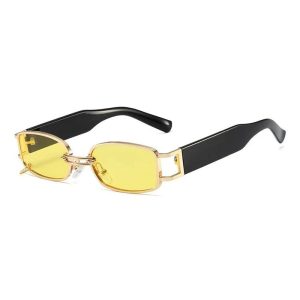 New Style Trends - Retro Square Small Sunglasses - Outfit Ideas