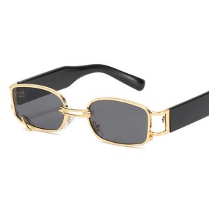 New Style Trends - Retro Square Small Sunglasses - Outfit Ideas