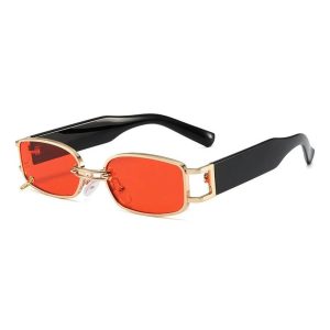 New Style Trends - Retro Square Small Sunglasses - Outfit Ideas