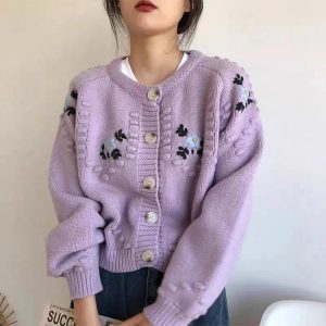 New Style Trends - Retro Sunlit Meadow Button-Up Cardigan - Outfit Ideas