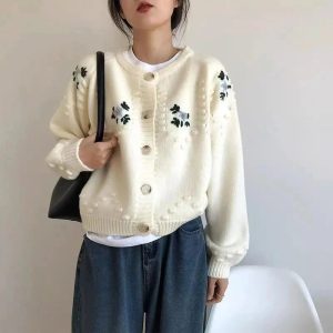 New Style Trends - Retro Sunlit Meadow Button-Up Cardigan - Outfit Ideas