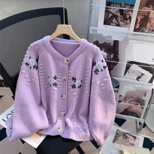 New Style Trends - Retro Sunlit Meadow Button-Up Cardigan - Outfit Ideas