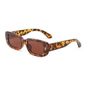 New Style Trends - Retro White Rectangular Sunglasses - Outfit Ideas