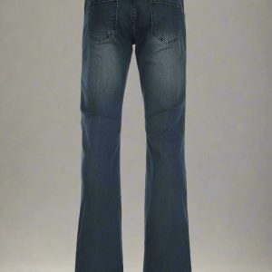 New Style Trends - Retro Y2k Flare Denim Jeans - Outfit Ideas
