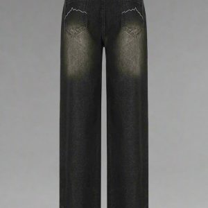 New Style Trends - Retro Y2k Washed Baggy Jeans - Outfit Ideas