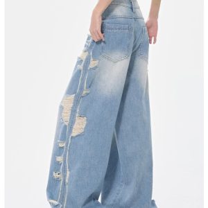 New Style Trends - Riptide Seam Flare Y2k Jeans - Outfit Ideas
