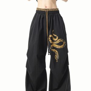 New Style Trends - Serpent Street Baggy Edgy Pants - Outfit Ideas
