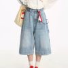 New Style Trends - Skywalk Pocket Y2k Denim Shorts - Outfit Ideas