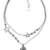 New Style Trends - Spiral Pendant Layered Choker - Outfit Ideas