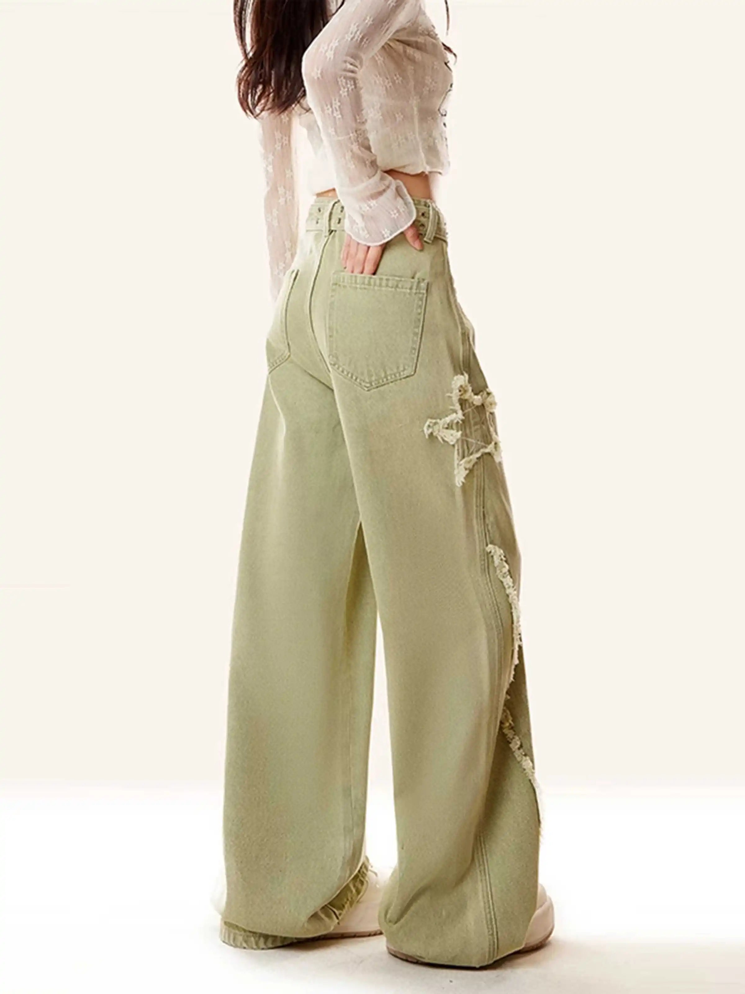 New Style Trends - Starbound Y2k Wide Pants - Outfit Ideas