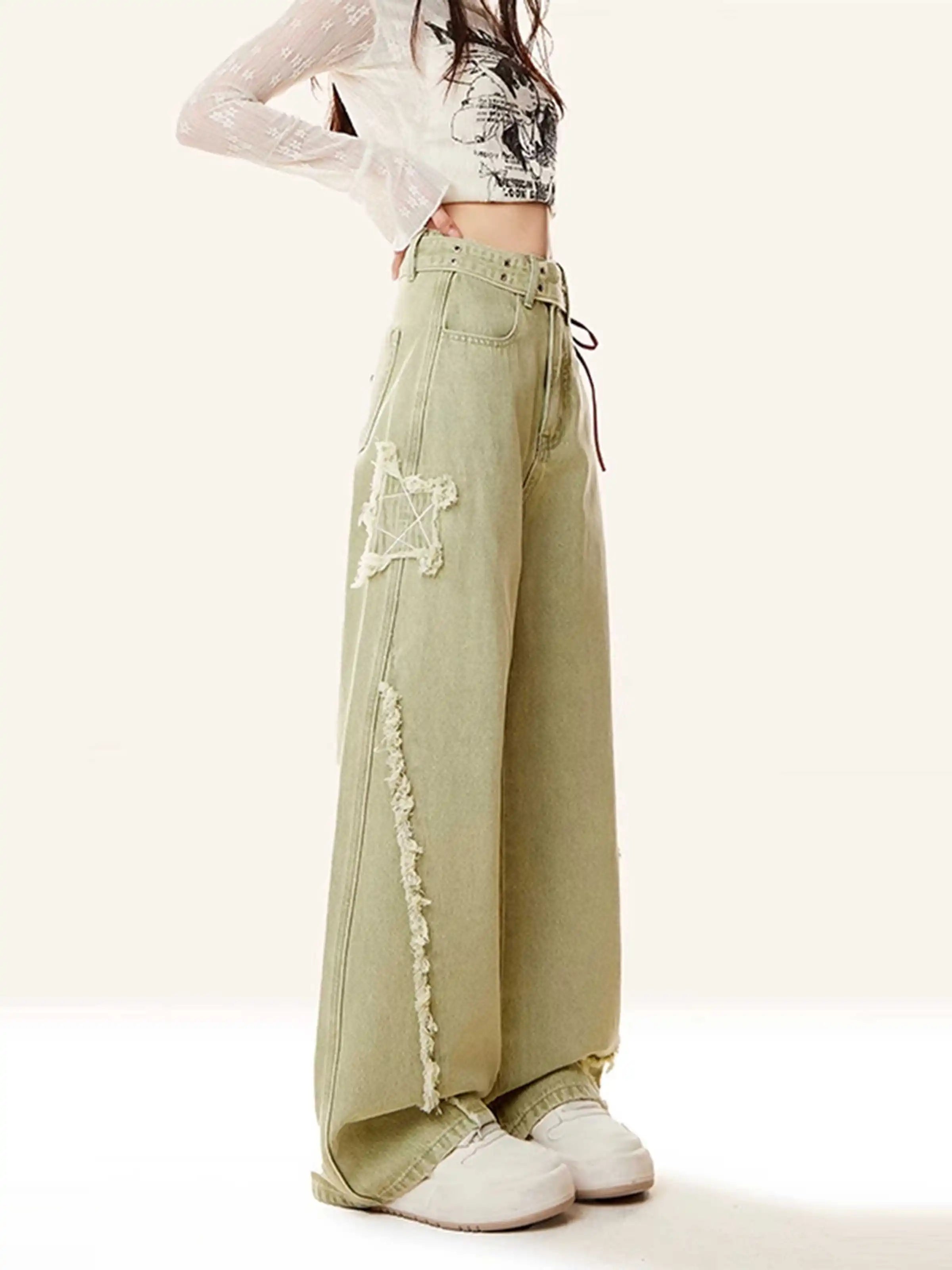 New Style Trends - Starbound Y2k Wide Pants - Outfit Ideas