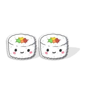 New Style Trends - Sushi Cute Earrings - Outfit Ideas