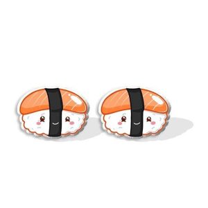 New Style Trends - Sushi Cute Earrings - Outfit Ideas