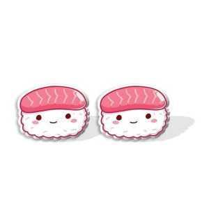 New Style Trends - Sushi Cute Earrings - Outfit Ideas