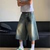 New Style Trends - Washed Blue Jean Shorts - Outfit Ideas