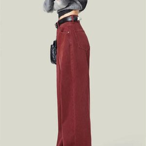 New Style Trends - Wine Rush Straight Alt Pants - Outfit Ideas