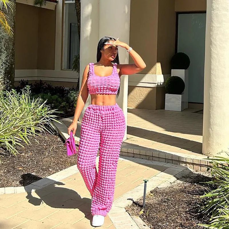 New Style Trends - Women Pink 2 Piece Sets - Outfit Ideas