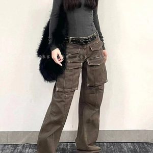 New Style Trends - Y2k Arctic Edgy Cargo Pants - Outfit Ideas