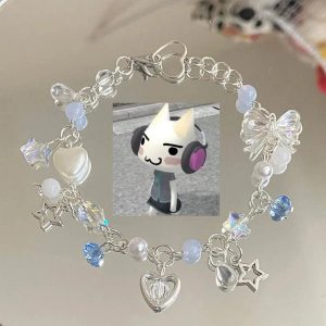 New Style Trends - Y2k Bow Knot Star Fairy Bracelet - Outfit Ideas